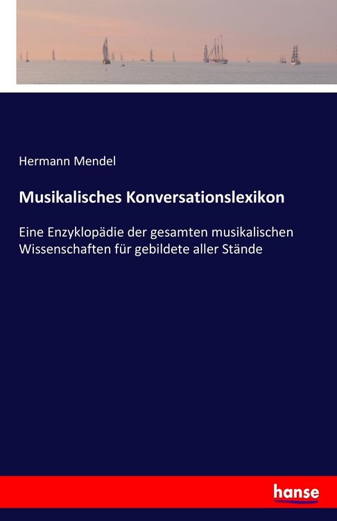 Produktbild: Musikalisches Konversationslexikon