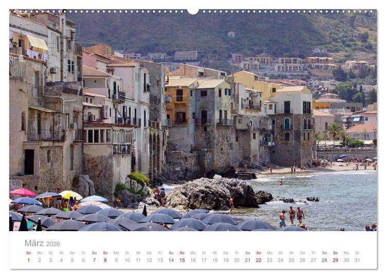 Produktbild: Impressionen aus Sizilien (Wandkalender 2026 DIN A2 quer), CALVENDO Monatskalender