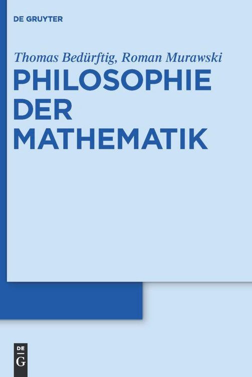 Produktbild: Philosophie der Mathematik