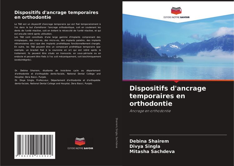 Produktbild: Dispositifs d'ancrage temporaires en orthodontie