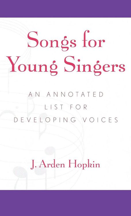 Produktbild: Songs for Young Singers