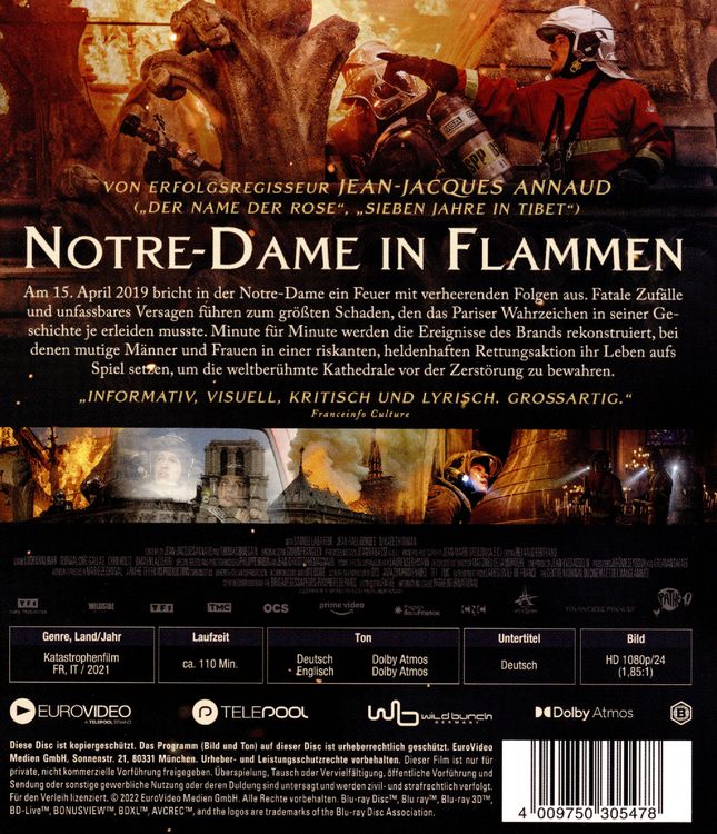Produktbild: Notre-Dame in Flammen