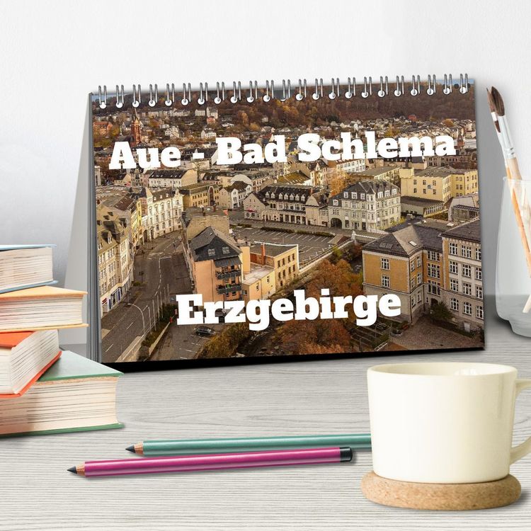 Produktbild: Aue - Bad Schlema Erzgebirge (Tischkalender 2026 DIN A5 quer), CALVENDO Monatskalender