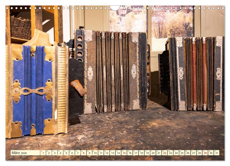Produktbild: Concertina und Bandoneon (Wandkalender 2026 DIN A3 quer), CALVENDO Monatskalender