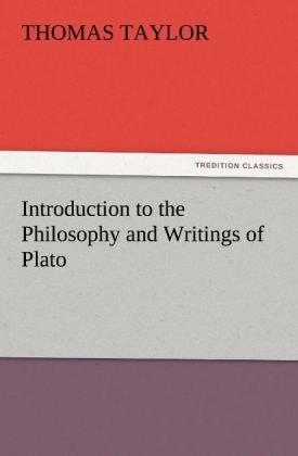 Produktbild: Introduction to the Philosophy and Writings of Plato