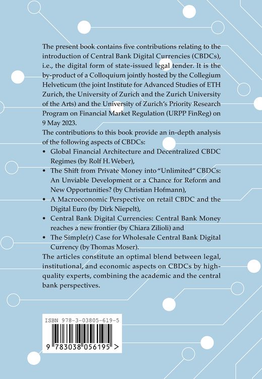 Produktbild: Central Bank Digital Currencies (CBDCs)