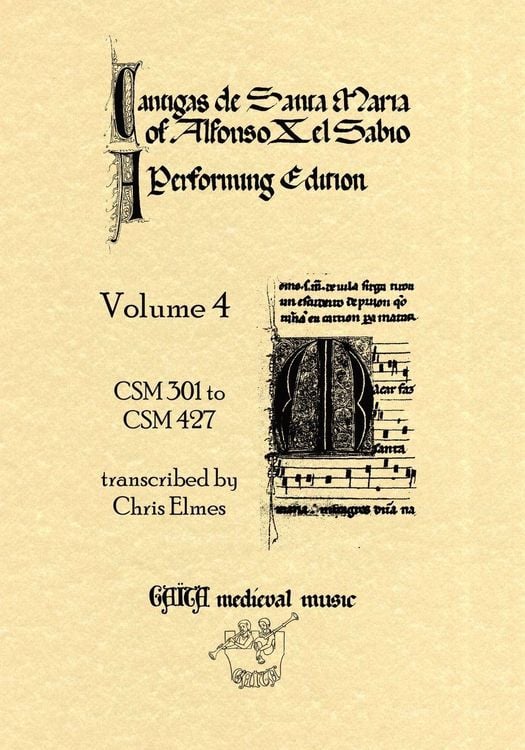Produktbild: Cantigas De Santa Maria Of Alfonso X, El Sabio, A Performing Edition