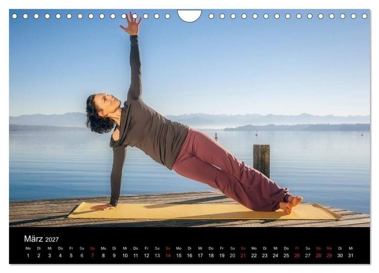 Produktbild: Yoga (Wandkalender 2027 DIN A4 quer), CALVENDO Monatskalender