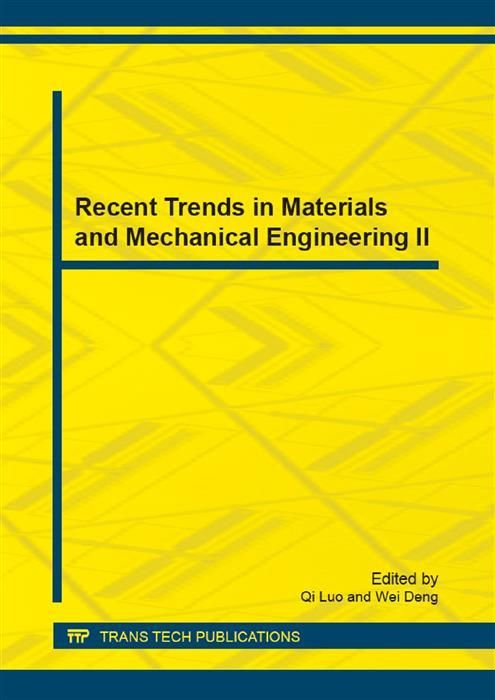 Produktbild: Recent Trends in Materials and Mechanical Engineering II