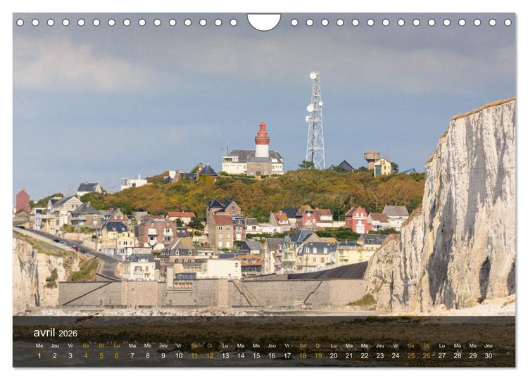 Produktbild: Ault aux portes de la Baie de Somme (Calendrier mural 2026 DIN A4 vertical), CALVENDO calendrier mensuel