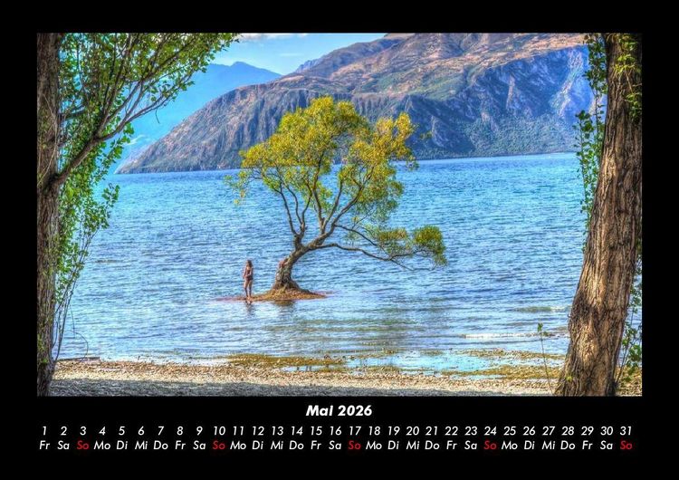 Produktbild: Seeblick 2026 Fotokalender DIN A3