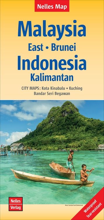 Produktbild: Nelles Map Malaysia: East - Brunei - Indonesia: Kalimantan
