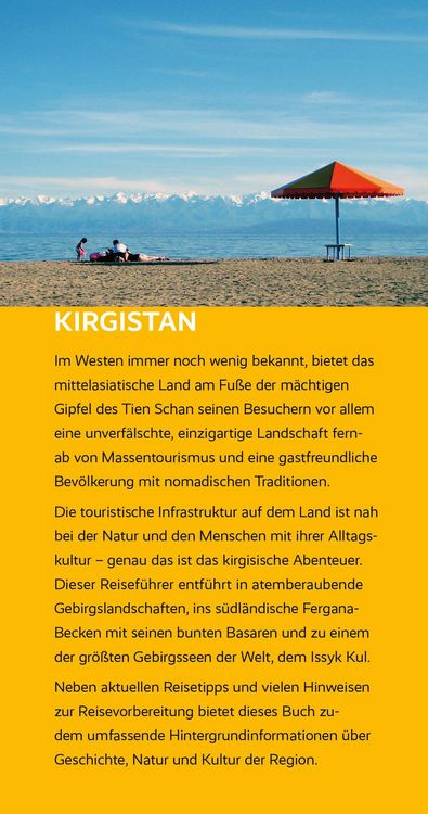 Produktbild: TRESCHER Reisef&uuml;hrer Kirgistan