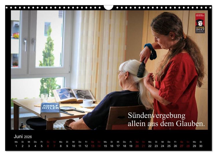 Produktbild: Sch&ouml;nheit im Alter - Worte von Martin Luther in Bildern (Wandkalender 2026 DIN A3 quer), CALVENDO Monatskalender