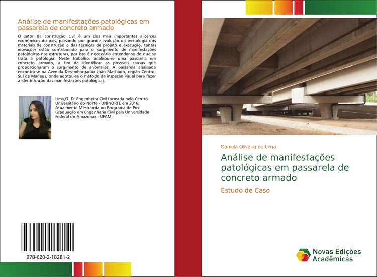 Produktbild: An&aacute;lise de manifesta&ccedil;&otilde;es patol&oacute;gicas em passarela de concreto armado