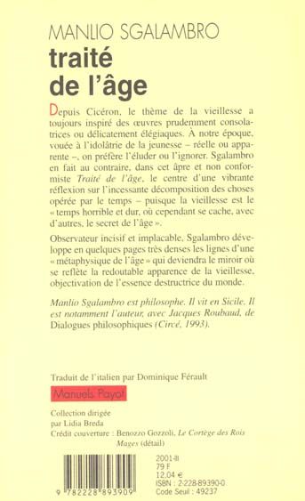 Produktbild: Traite de l'Age