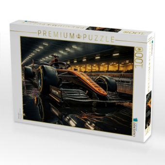 Produktbild: CALVENDO Puzzle Rennwagen | 1000 Teile Lege-Gr&ouml;&szlig;e 64x48cm Foto-Puzzle f&uuml;r gl&uuml;ckliche Stunden