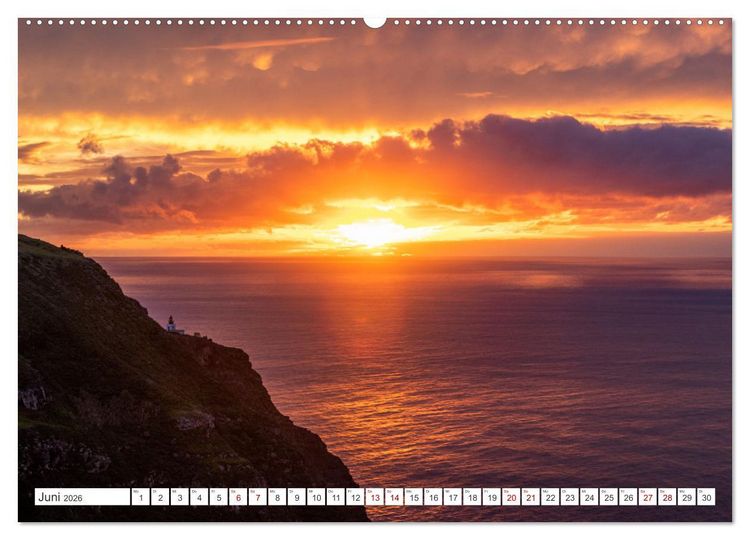 Produktbild: Madeira - Eine Perle im Atlantischen Ozean (Wandkalender 2026 DIN A2 quer), CALVENDO Monatskalender