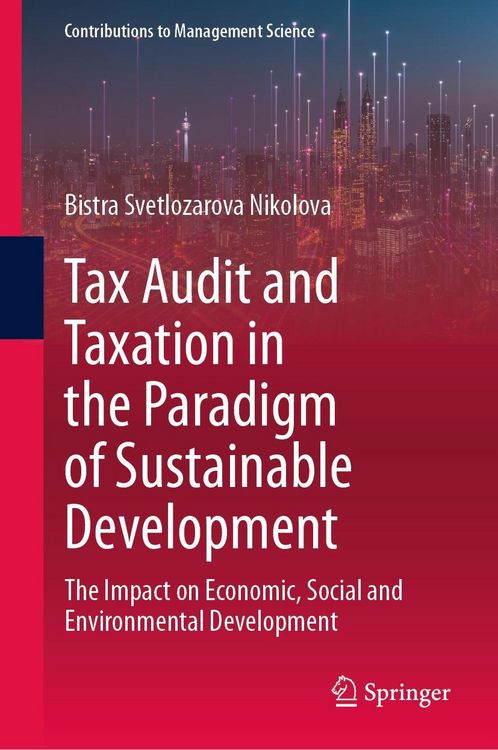 Produktbild: Tax Audit and Taxation in the Paradigm of Sustainable Development