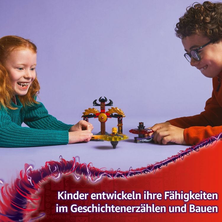 Produktbild: LEGO NINJAGO Drachen-Spinjitzu Battle Pack - Ninja Spielzeug 71826