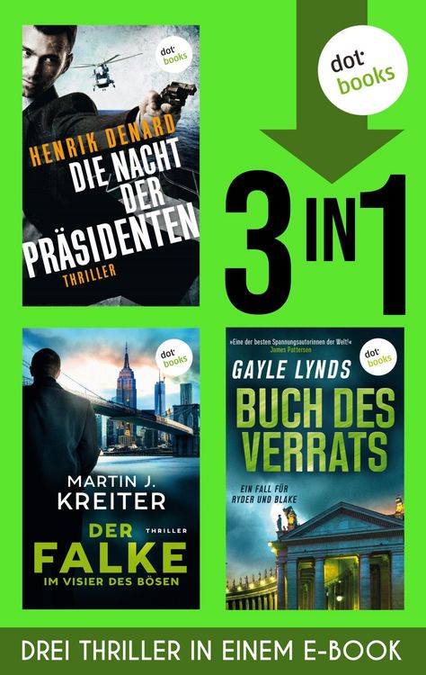 Produktbild: Die Nacht der Pr&auml;sidenten, Der Falke & Buch des Verrats