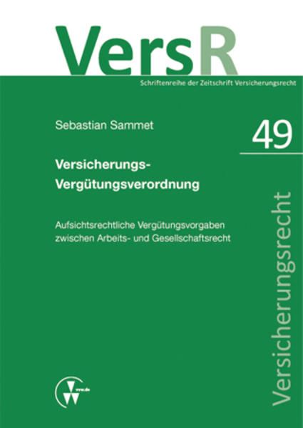 Produktbild: Versicherungs-Verg&uuml;tungsverordnung
