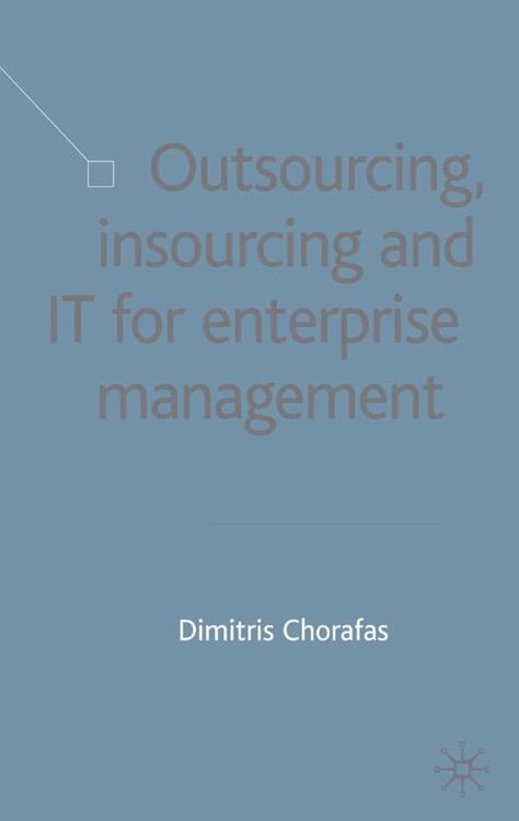 Produktbild: Outsourcing Insourcing and IT for Enterprise Management