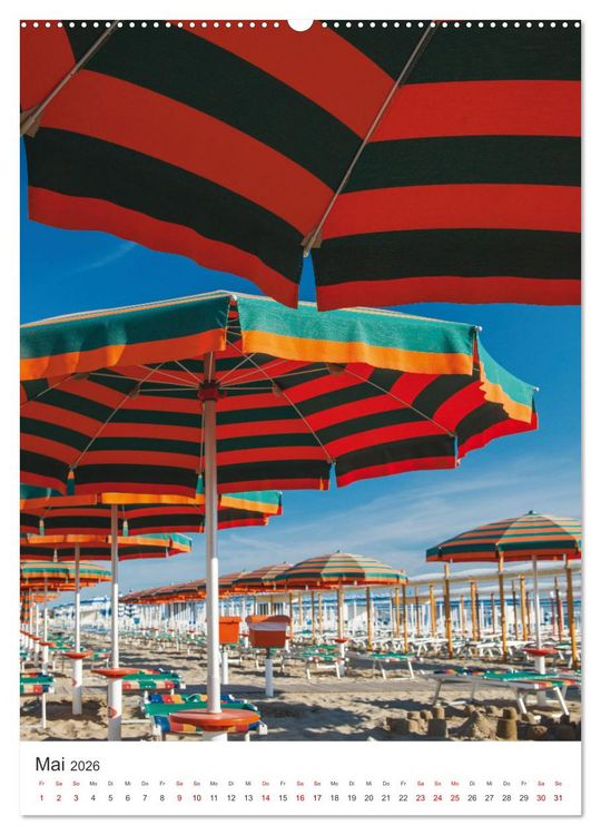 Produktbild: Rimini Die italienische Adriak&uuml;ste (Wandkalender 2026 DIN A2 hoch), CALVENDO Monatskalender