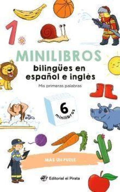Produktbild: Minilibros Biling&uuml;es En Espa&ntilde;ol E Ingl&eacute;s - MIS Primeras Palabras / Spanish and English Bilingual Minibooks - My First Words (Spanish Edition)