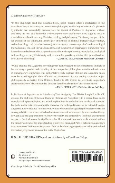 Produktbild: Plotinus and Augustine on the Mid-Rank of Soul
