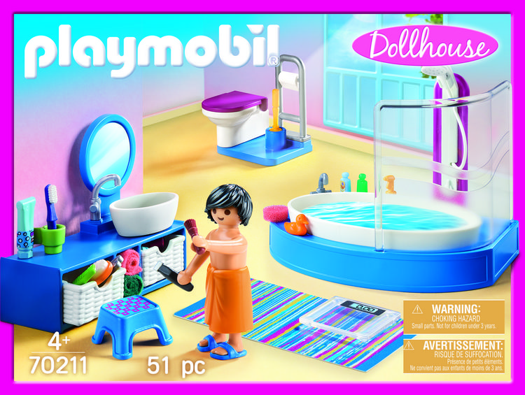 Produktbild: PLAYMOBIL&reg; 70211 Badezimmer