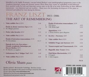 Produktbild: Liszt: The Art of Remembering