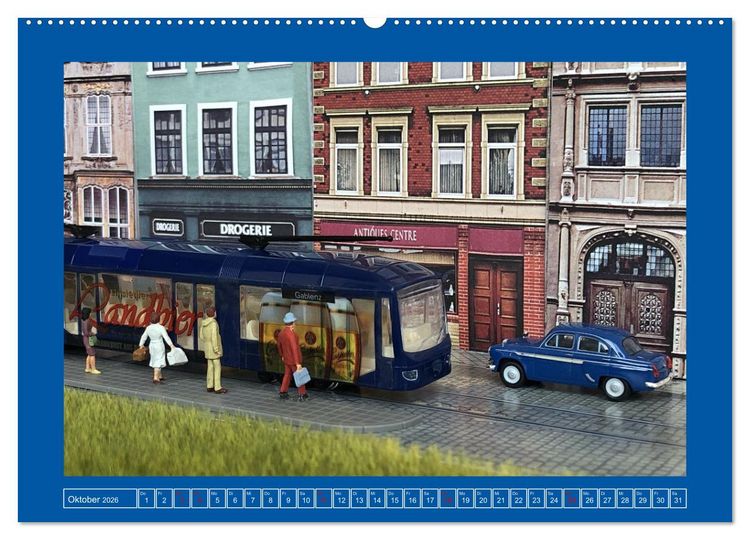 Produktbild: Die Welt der kleinen Autos (Wandkalender 2026 DIN A2 quer), CALVENDO Monatskalender