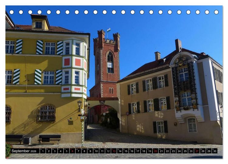 Produktbild: Drachenstadt Furth im Wald (Tischkalender 2026 DIN A5 quer), CALVENDO Monatskalender