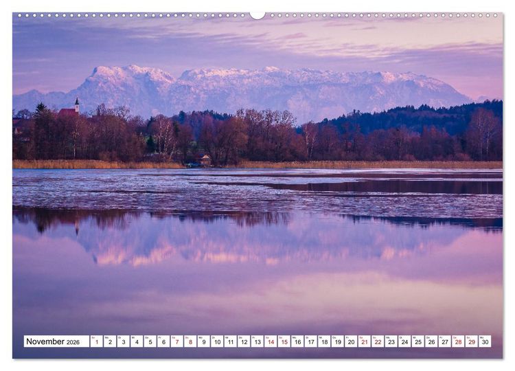 Produktbild: Berchtesgadener Alpen - Landschaften zum Tr&auml;umen (hochwertiger Premium Wandkalender 2026 DIN A2 quer), Kunstdruck in Hochglanz