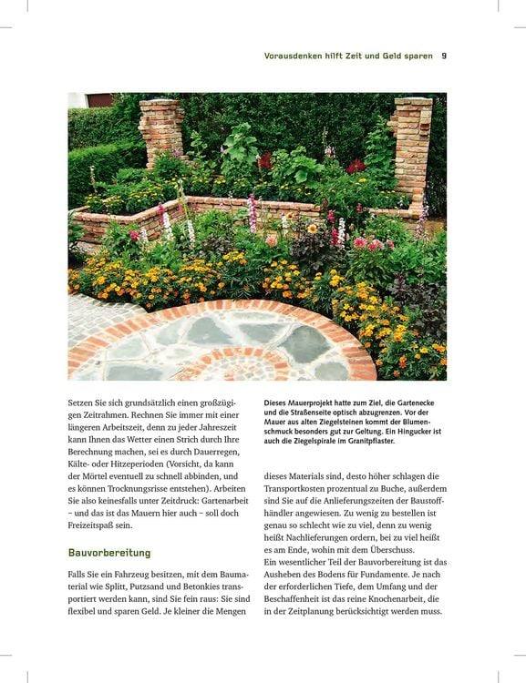 Produktbild: Bauen mit Ziegelsteinen - Die schönsten Ideen für Ihren Garten