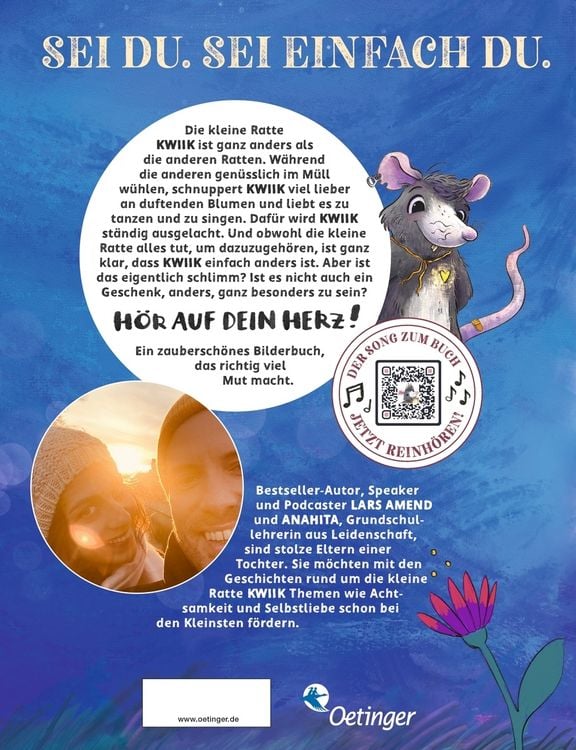 Produktbild: Die kleine Ratte Kwiik macht stark. Weil ich anders bin