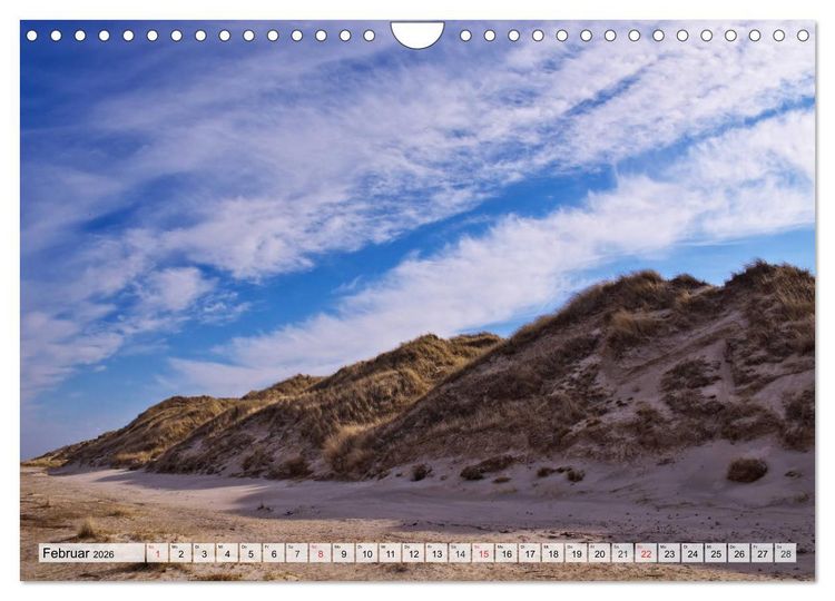 Produktbild: Nordseeinsel Amrum (Wandkalender 2026 DIN A4 quer), CALVENDO Monatskalender