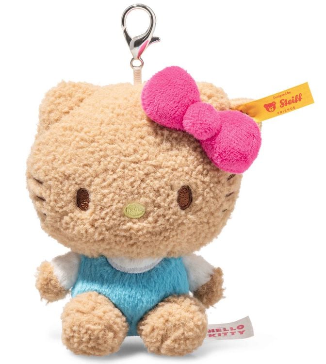 Produktbild: Steiff 024825 - Hello Kitty Anh&auml;nger, beige, Pl&uuml;sch, 10 cm