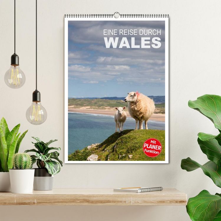Produktbild: Eine Reise durch Wales (Wandkalender 2026 DIN A2 hoch), CALVENDO Monatskalender