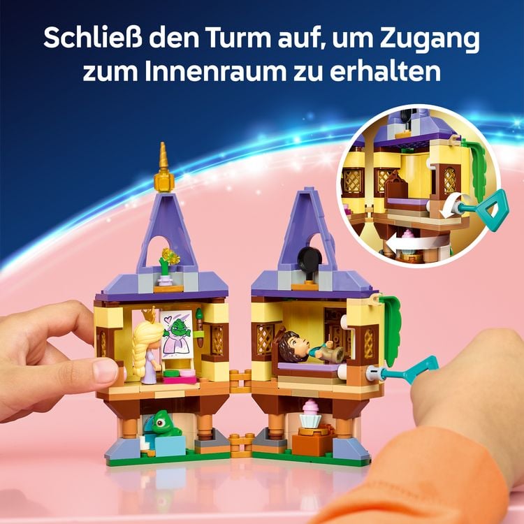 Produktbild: LEGO ǀ Disney Princess 43294 Rapunzels Mini-Turm, Bauspielzeug, Spielset f&uuml;r Kinder ab 5 Jahren