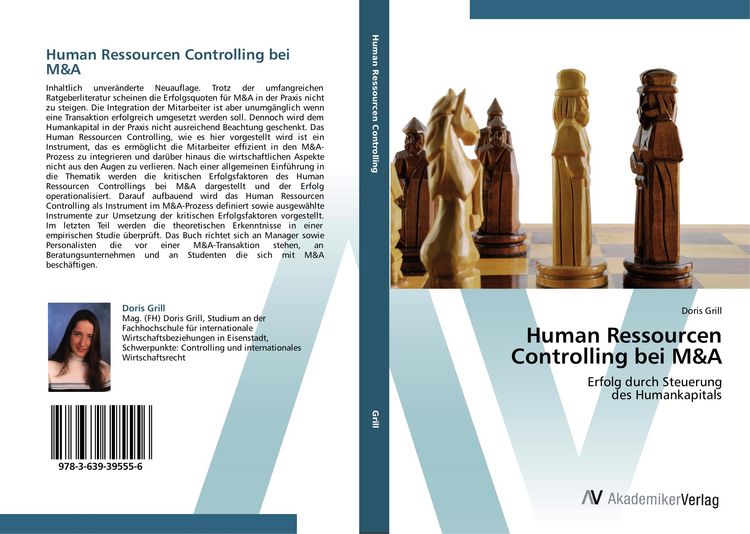 Produktbild: Human Ressourcen Controlling bei M&A