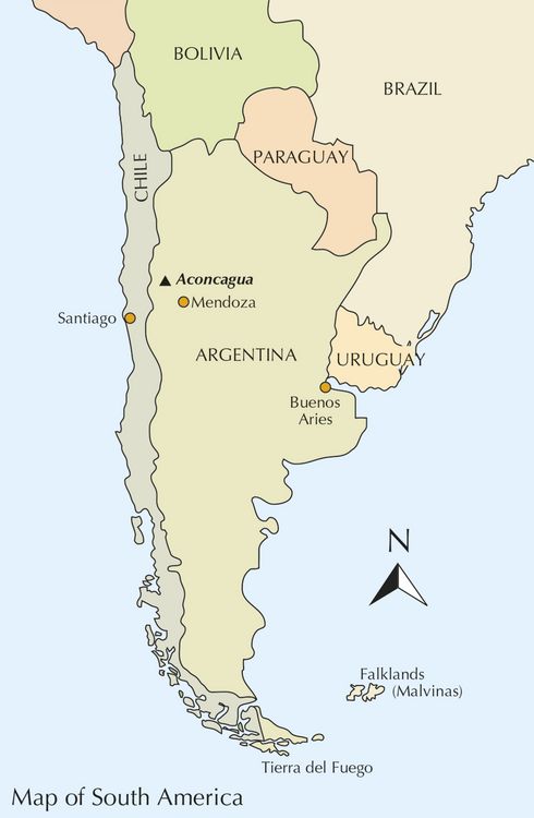 Produktbild: Aconcagua and the Southern Andes
