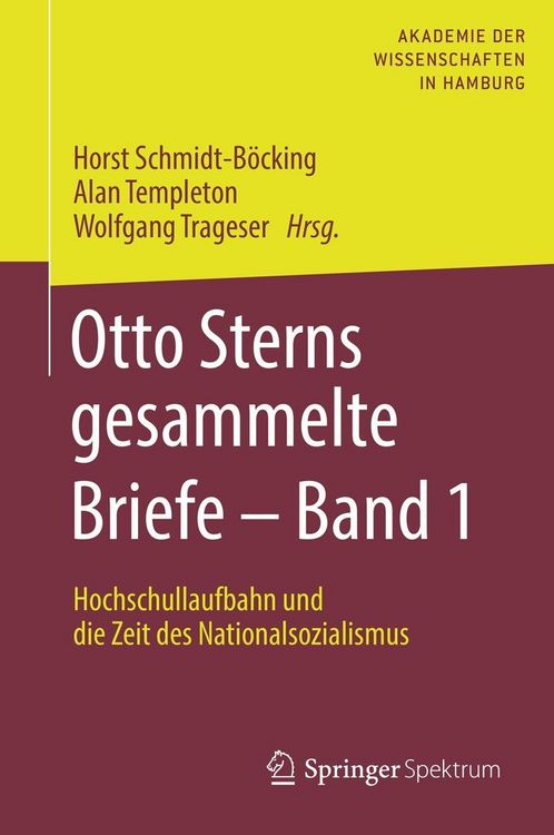 Produktbild: Otto Sterns gesammelte Briefe - Band 1