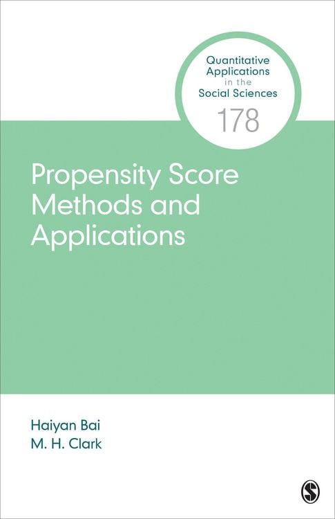 Produktbild: Propensity Score Methods and Applications