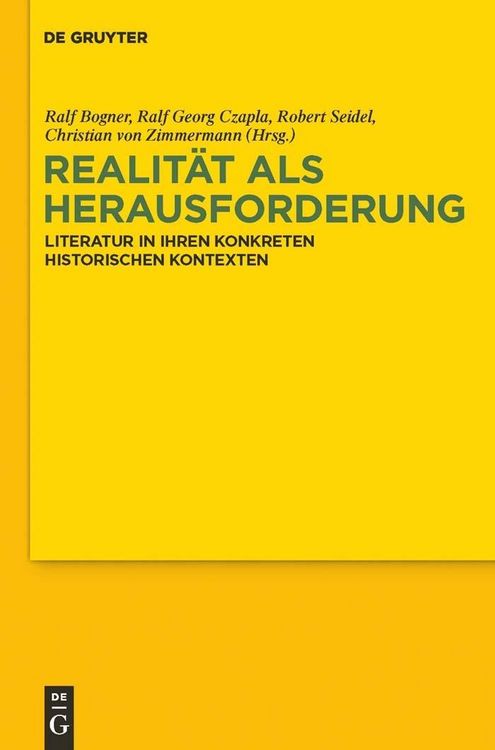 Produktbild: Realit&auml;t als Herausforderung