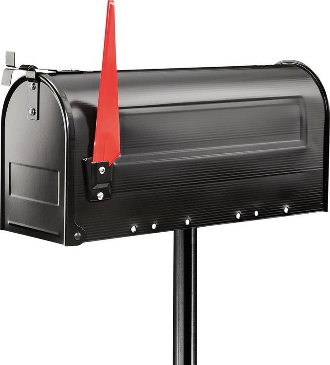 Produktbild: Burg W&auml;chter 18650 US-PFOSTEN 893 St&uuml;tzpfosten Stahl Schwarz