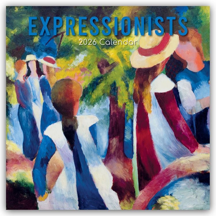 Produktbild: Expressionists – Expressionisten – Expressionismus 2026 – 16-Monatskalender