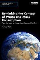 Produktbild: Rethinking the Concept of Waste and Mass Consumption