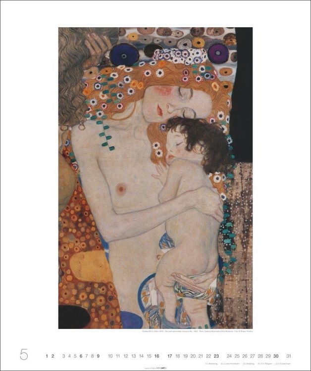 Produktbild: Gustav Klimt Edition Kalender 2027